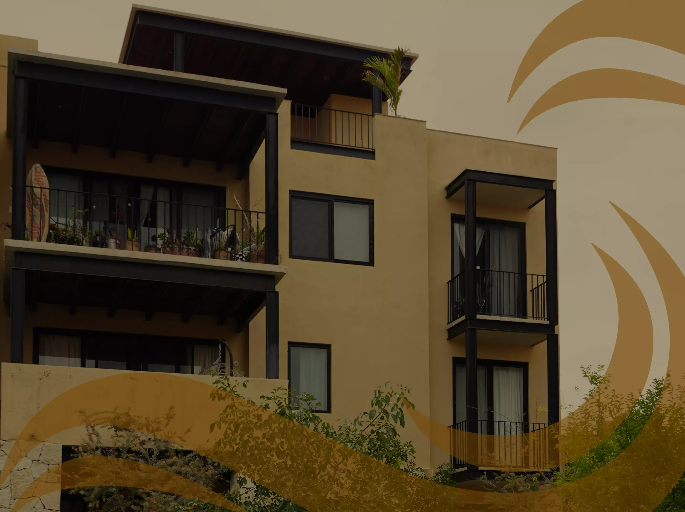 Render de la residencia Parroquia