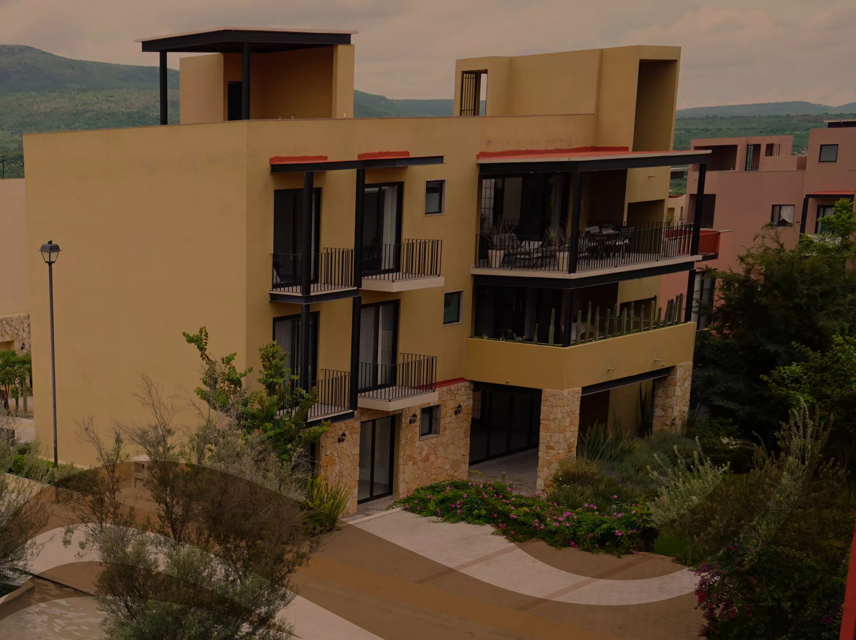 Render de la residencia San Antonio