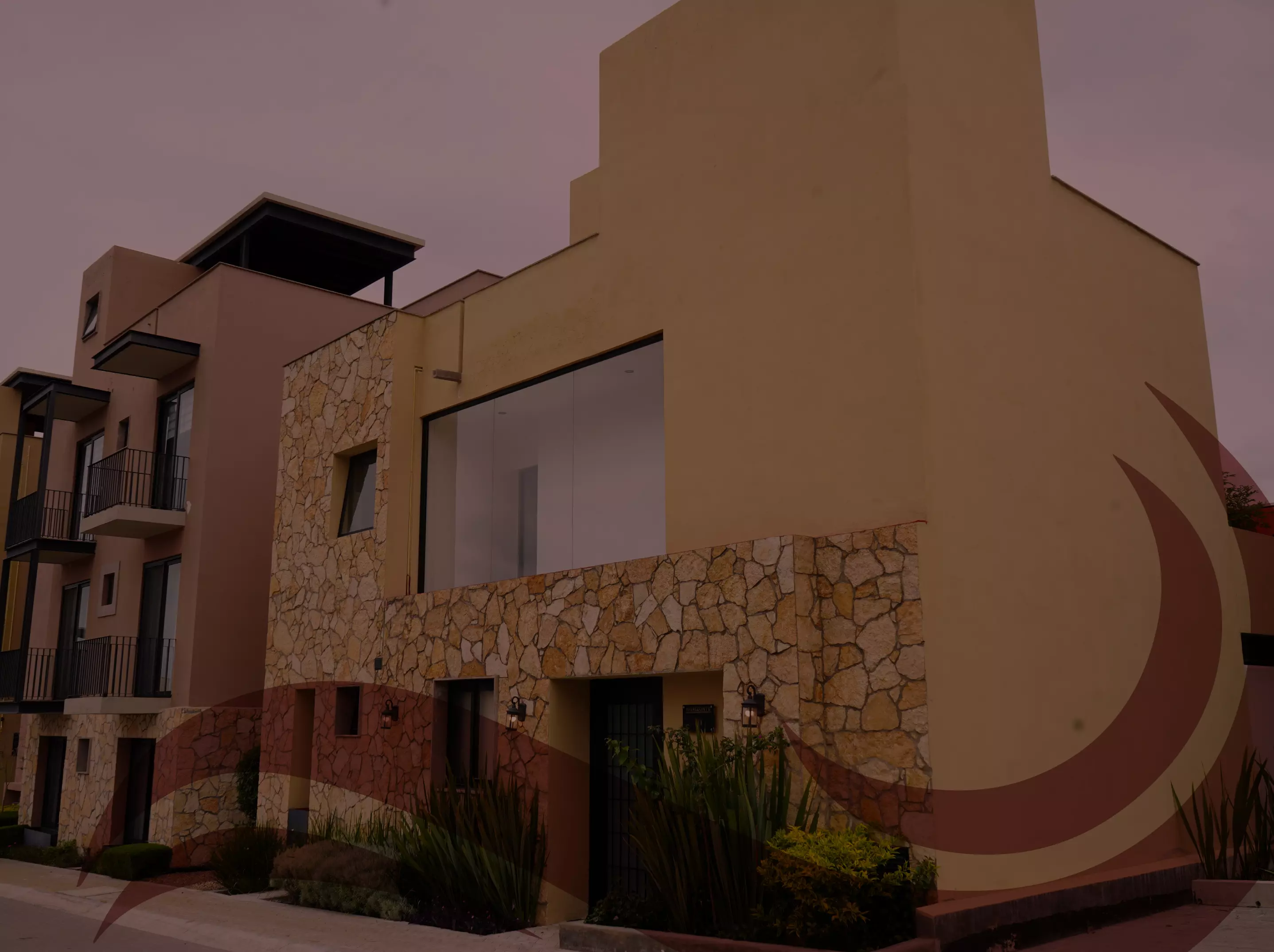 Render de la residencia San Francisco